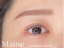 メイン(Maine)/まつげパーマ＋アイブロウ眉WAX