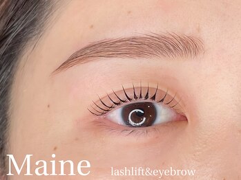 メイン(Maine)/まつげパーマ+アイブロウ眉WAX