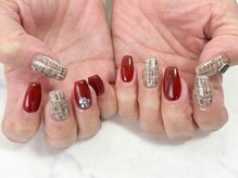 テラス(TERRACE)/ツイードネイル