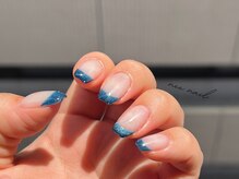 ニーネイル(nee nail.)/マグネットフレンチnail