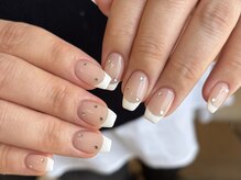 ランドネイル 天神(LANDNAIL)/フレンチ×ストーン