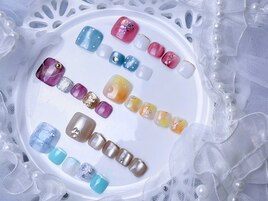 フットネイルデザイン