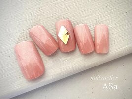 ベースグラデ×pointパーツ