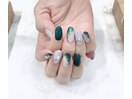 変形フレンチネイル