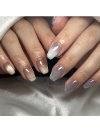 マグネットorフラッシュネイル