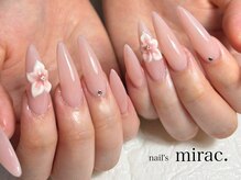 ネイルズミラク(nail's mirac.)の雰囲気（＊フラワーネイル＊）