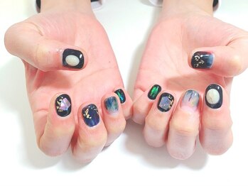 ランテテスマッジ(Rantete smudge)/個性的ネイル