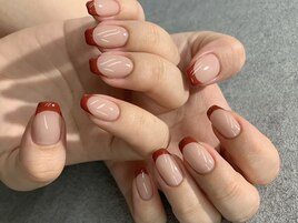 北川指名★フレンチネイル