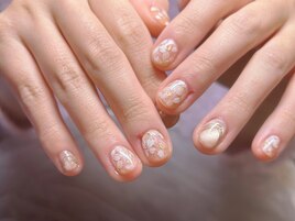 春　桜ネイル