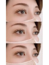 アイラッシュM/ダークブラウン☆オシャレ度UP