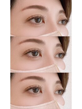 アイラッシュM/ダークブラウン☆オシャレ度UP