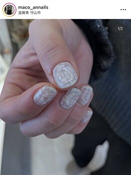 アンネイルズ(annails)/〈nailist限定〉5本アート