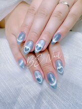 ビーネイル 新松戸(BE NAIL)/ハートマグネットフレンチ