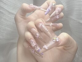 スーパーロングスカルプネイル