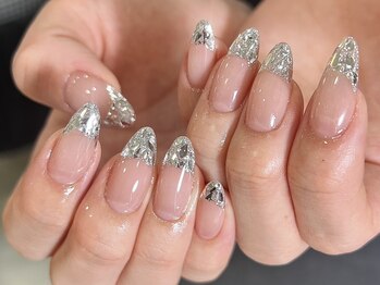 トゥインクルネイル(Twinkle Nail)の写真/自爪に自信がなくても大丈夫♪長さ出し×持ち込みOKでお気に入りデザインを思いのままに☆