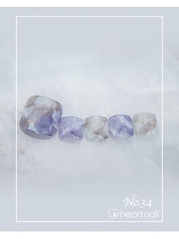 はあとねいる 安佐南店/フットネイル：No.34