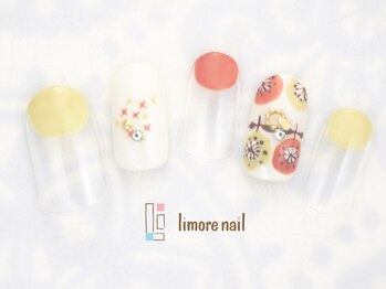 リモアネイル(limore nail)/北欧フラワー☆