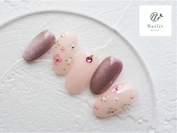 ネイリット 銀座(Nailit)/HORO FLOWER &nbsp;&nbsp;¥10200【¥11220】