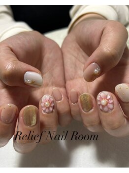 リリーフネイルルーム(RELiEF NAiL ROOM)/Simple Nail