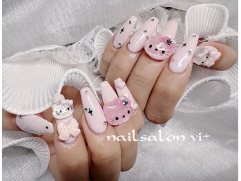 ヴィープラス(Vi+)/☆キティちゃんネイル☆