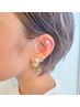 SNS話題沸騰/耳ツボジュエリー＋悩別カスタマイズよもぎ蒸しで不調緩和◎
