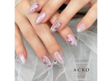アクロネイル アンド アイ(ACRO NAIL&EYE)/押し花ネイル