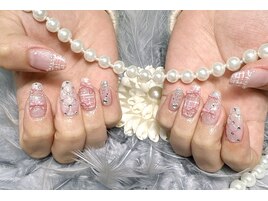 ツイード/キルティング/リボン