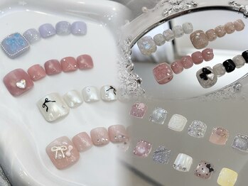イェリ(yeri)の写真/【フットの定額デザインも充実♪】トレンドを熟知した、相談しやすいネイリストが在籍☆