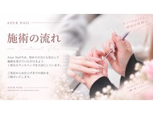 AzurNailの施術からの流れ