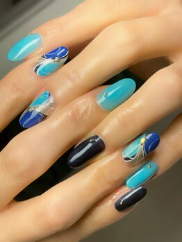 キャプラスネイル プリマ/曲線アート