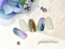 ネイルグラマラス 西新井店/《パラジェル》梅雨Design