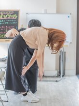 とだ整体院/自宅でのセルフケア指導