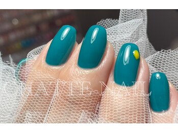 シャットネイル(CHATTE NAIL)/爪育デザインAコースネイル