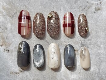ネイルサロンアンドスクール ミュー(Nail Salon & school mieux)/winter design ver.1★☆