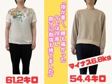 葛西RB整骨院/ダイエットに成功されたお客様