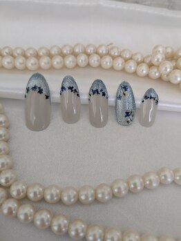 ドライフラワーネイル