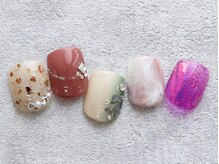 セラピッシュネイル (therapish nail)/フットプレミアム　￥7150