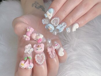 ネイルプリンセス(Nail Princess)/キティちゃんネイル