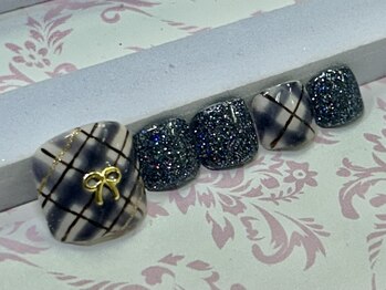 ネイルサロン ヴィヴィ(nail salon ViVi)/定額フットネイルC￥7700