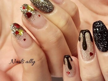 ネイルズアリー 立川店(Nails ally)/バレンタイン×チョコレート×冬