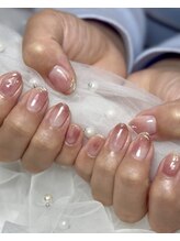 レイリーネイル(Reilly nail)/那覇ネイル/もやもやニュアンス