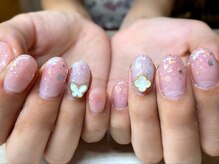 アミュリー ネイル アトリエ(Amury nail atelier)/シアー スイート ちぐはぐ 大人