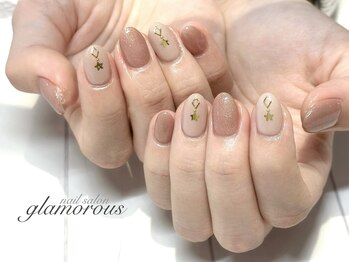 ネイルグラマラス 西新井店/《パラジェル》春ホログラム