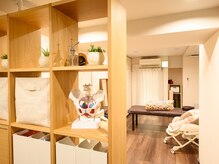 和ぎ整体院/シンプルな院内