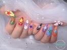 手書きネイル