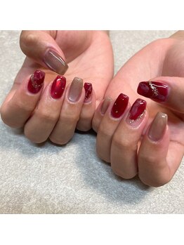 ロクサンサン(633)/マグネット×赤