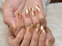 ネイルサロン プルミエール(Premiere)/オンブレマグネットネイル