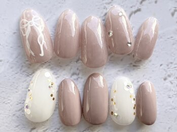 アブニール 我孫子店(ＡＶＥＮＩＲ)の写真/TPOを選ばないシンプルデザイン☆オンオフ兼用!いつものお洒落に差を付ける可愛いのチョイ足しがおススメ♪