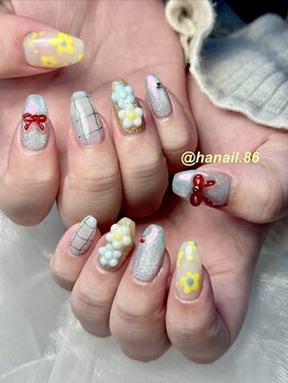 haruka nail×個性ネイル
