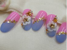 ネイルサロンミキ 横浜(MIKI)/卒業式成人式着物和装大人気3D 